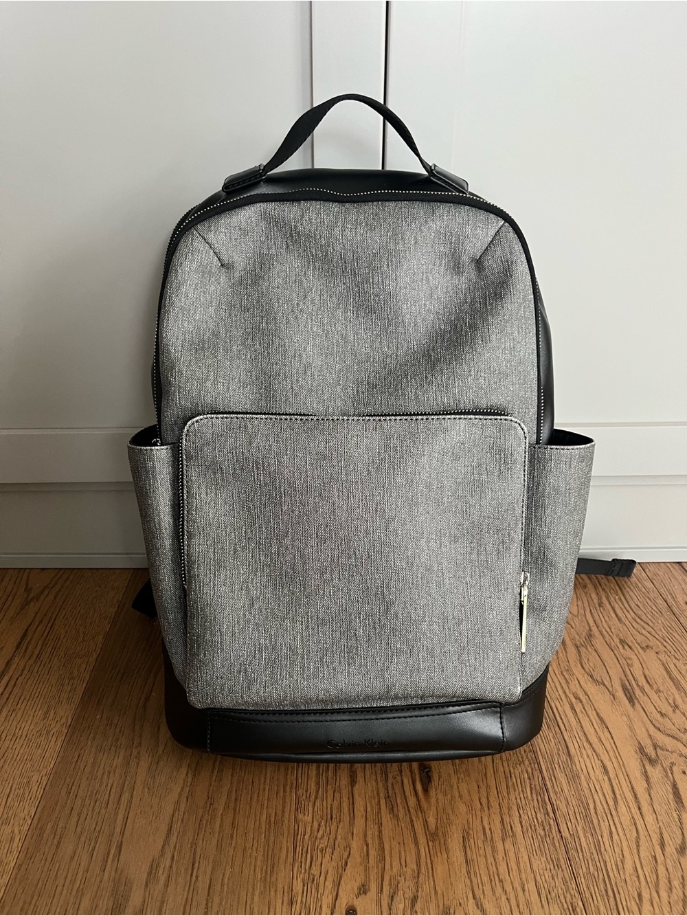 Calvin Klein Gray and Black Men's Backpack